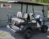 2024 Icon EV i40L Black 2 Tone Seats 48 Volt Lithium Batteries 4 Passenger Golf Cart