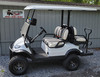 2024 Icon EV i40L White 2 Tone Seats 48 Volt AGM Batteries 4 Passenger Golf Cart