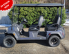 2025 Epic E40FX Metallic Charcoal 4 Passenger Golf Cart with 51V ECO Lithium Battery