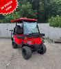 2025 Epic EV E40L Pearl Red Lithium 4 Passenger Lifted Golf Cart