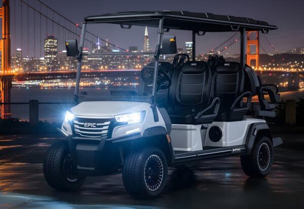 E60FX 6 Passenger Golf Cart