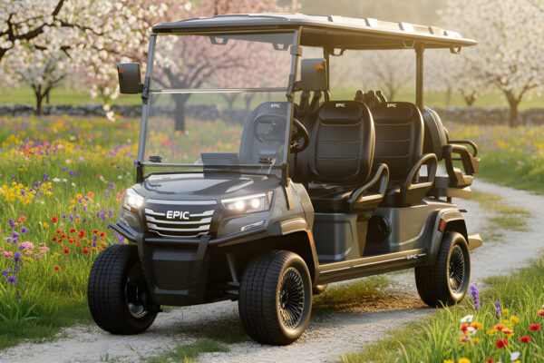 E60FX 6 Passenger Golf Cart