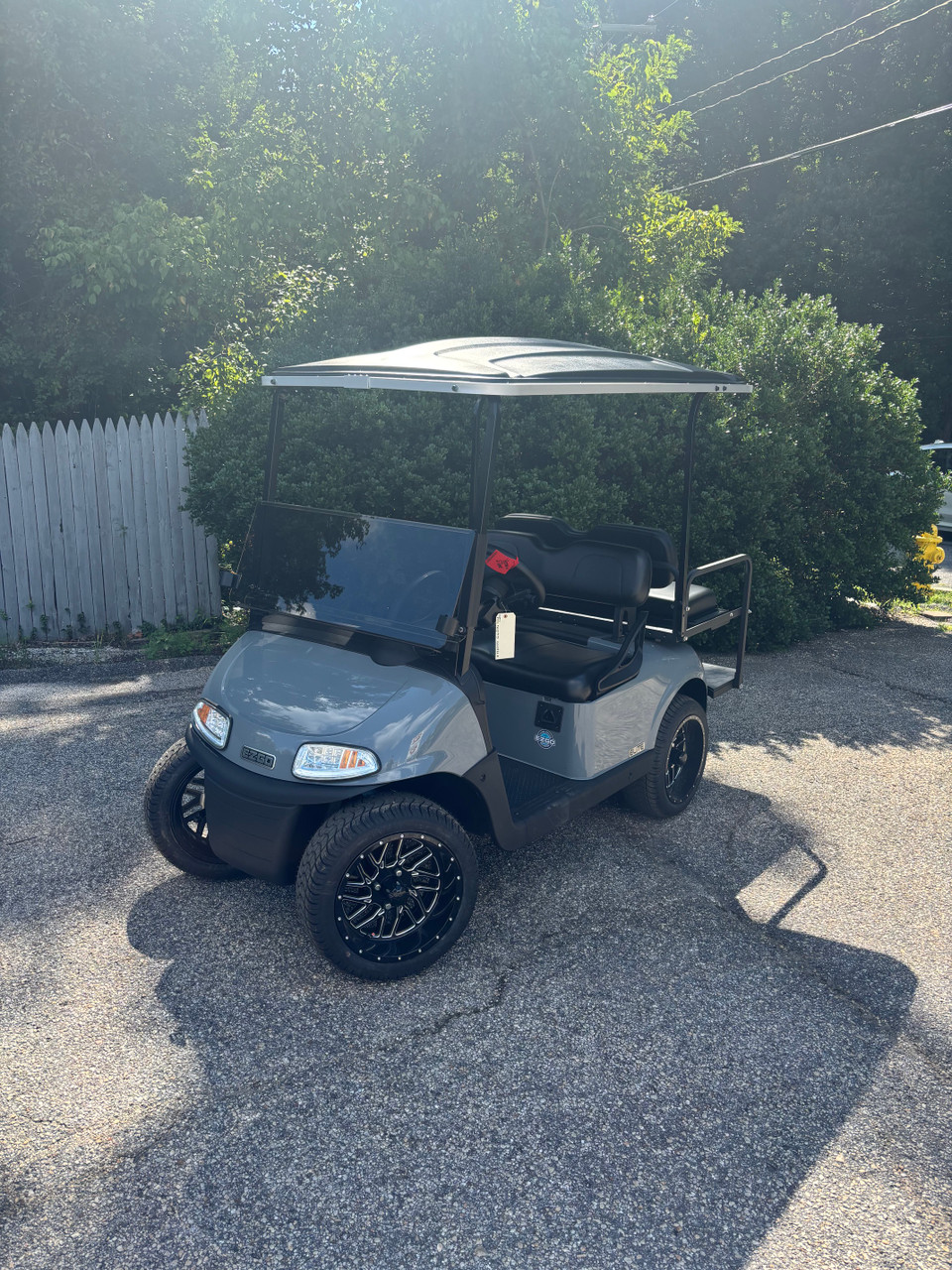 Factory Refurbished 2021 RXV Elite Slate 4 Passenger Golf Cart Lithium Electric