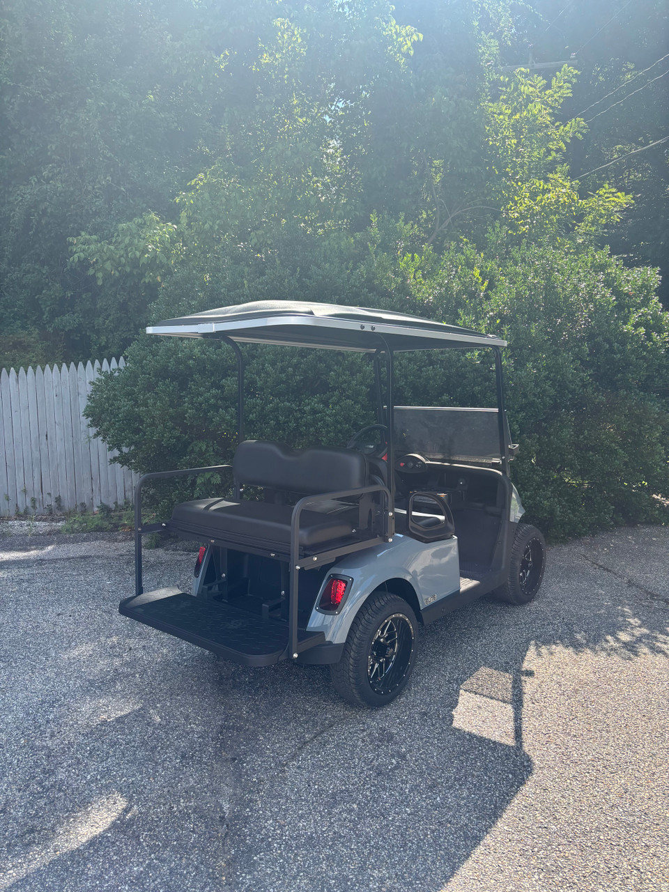 Factory Refurbished 2021 RXV Elite Slate 4 Passenger Golf Cart Lithium Electric