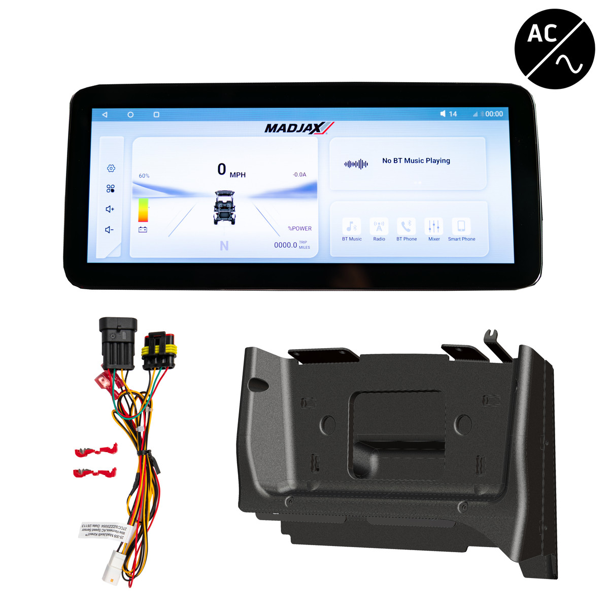Copy of MadJax® Kinect™ 12.3” Display Screen with Hub and Wire Harnesses