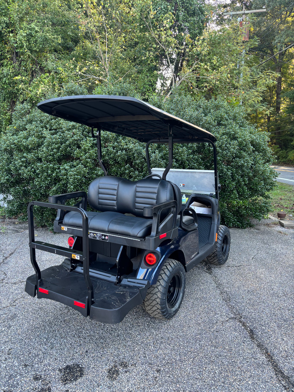 2027 Liberty 4 Elite Blue Summit X 4 Passenger Golf Cart Lithium Electric