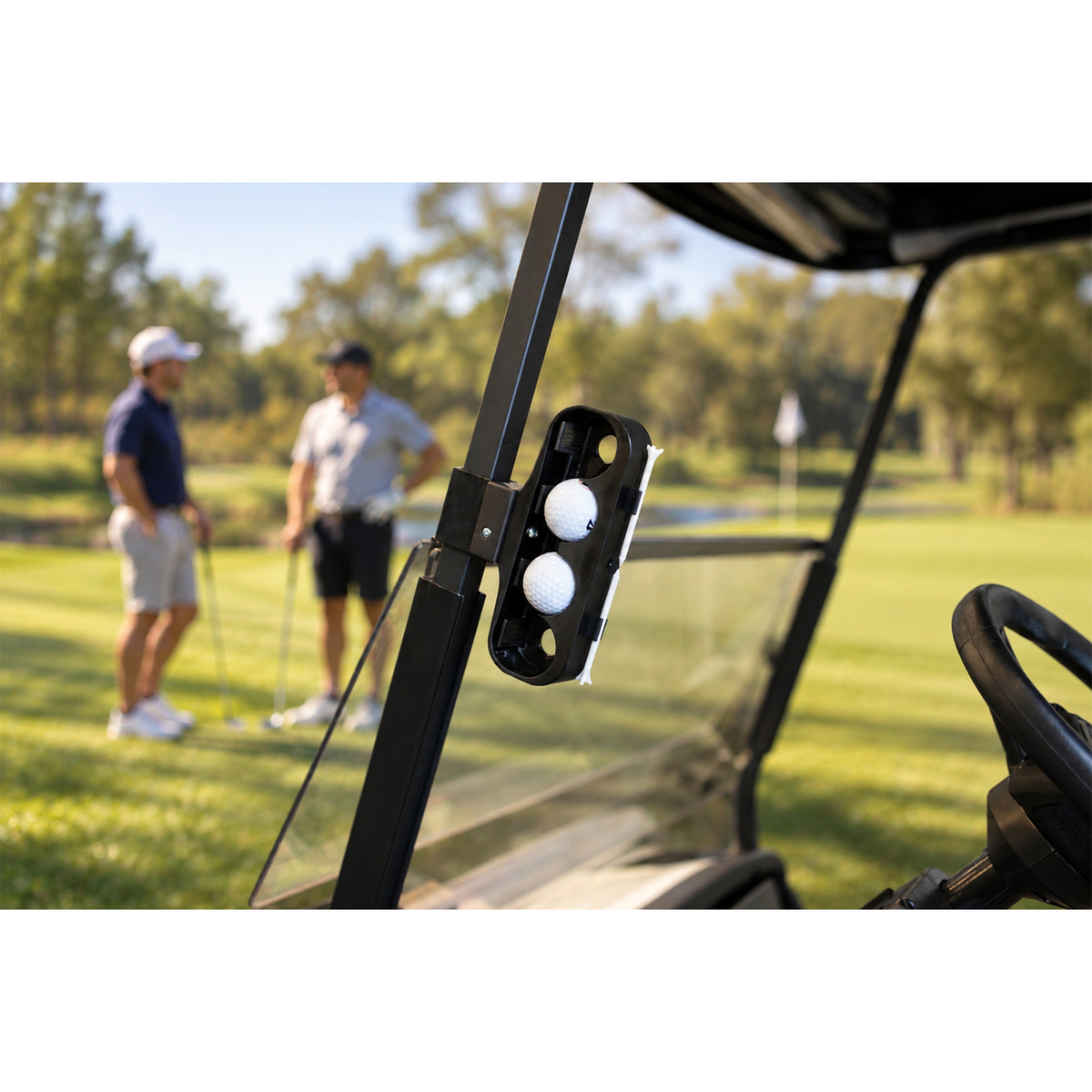 GTW® BaseClamp Mounting Clamp with Ball and Tee Holder (0.75 Inch)