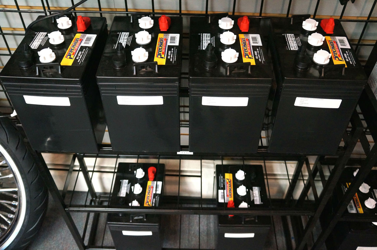 Set Of Six Ez Go Golf Cart 6 Volt 210 Amp 20 Hr Batteries Eastern Carts
