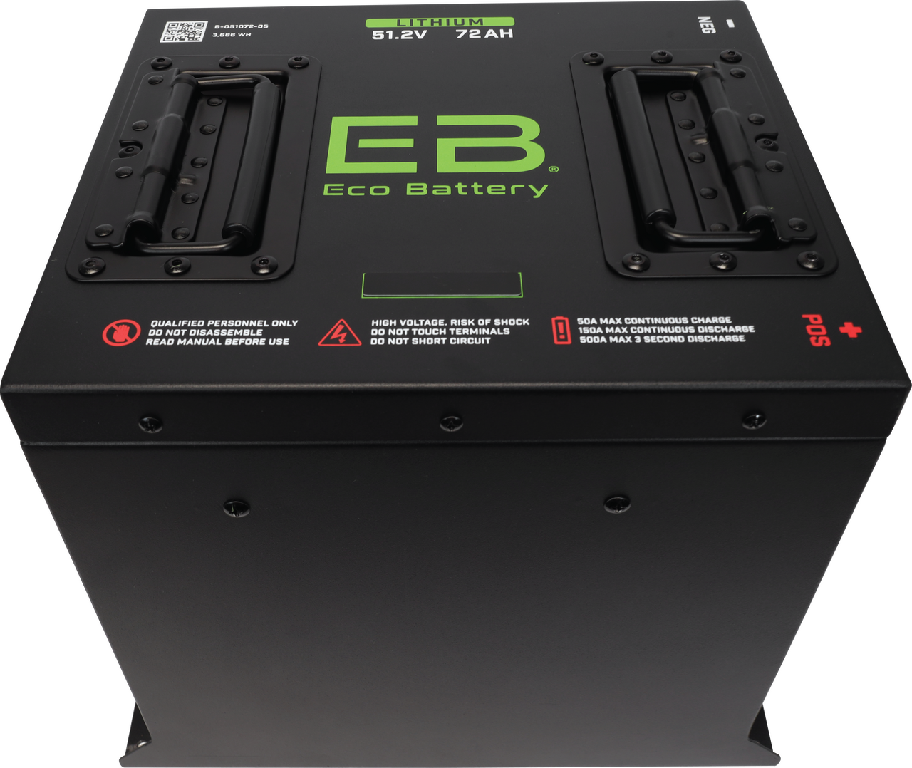 EB Eco Battery Lithium Conversion 51V 72Ah Club Car DS Bundle