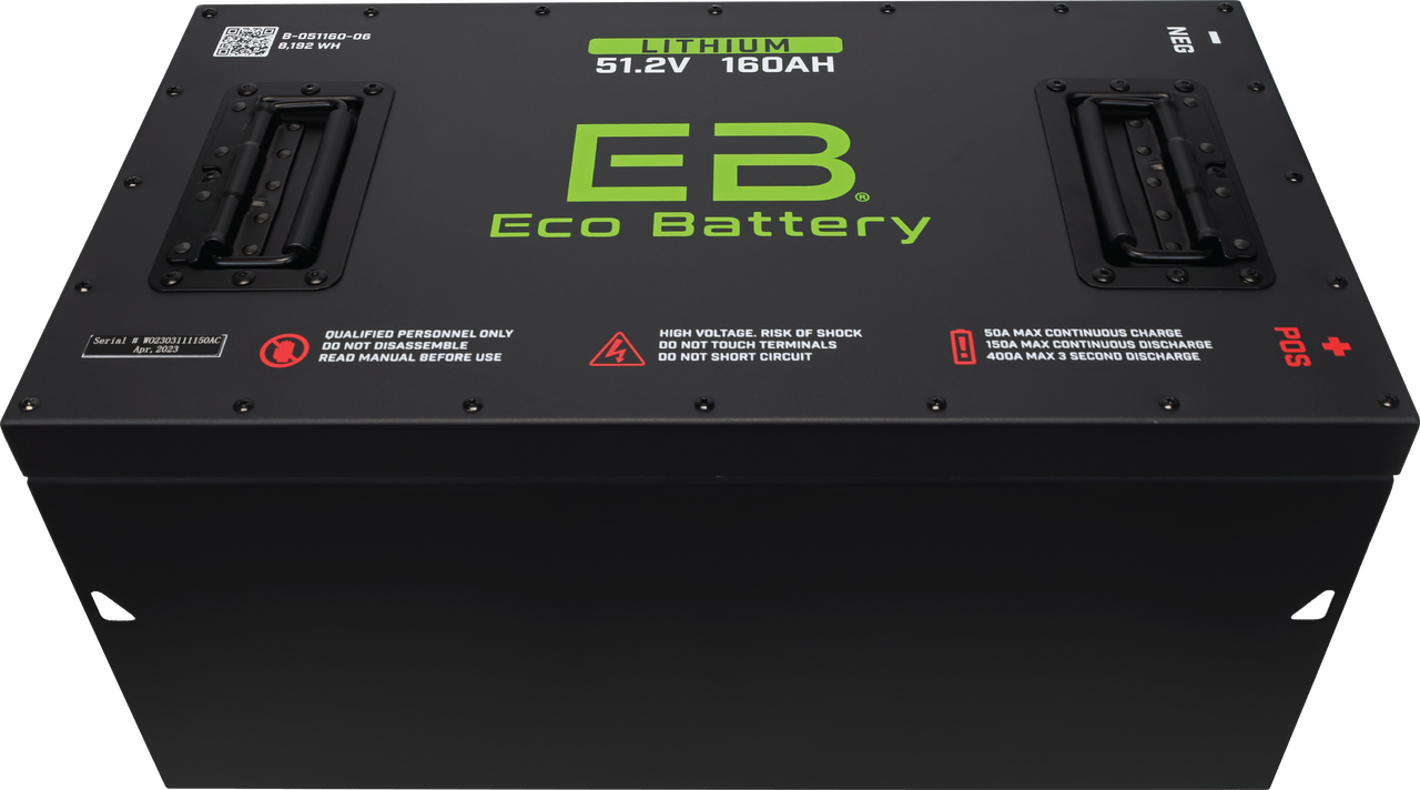 EB Eco Battery Lithium Conversion 51V 160Ah Yamaha Drive (2011+) Bundle