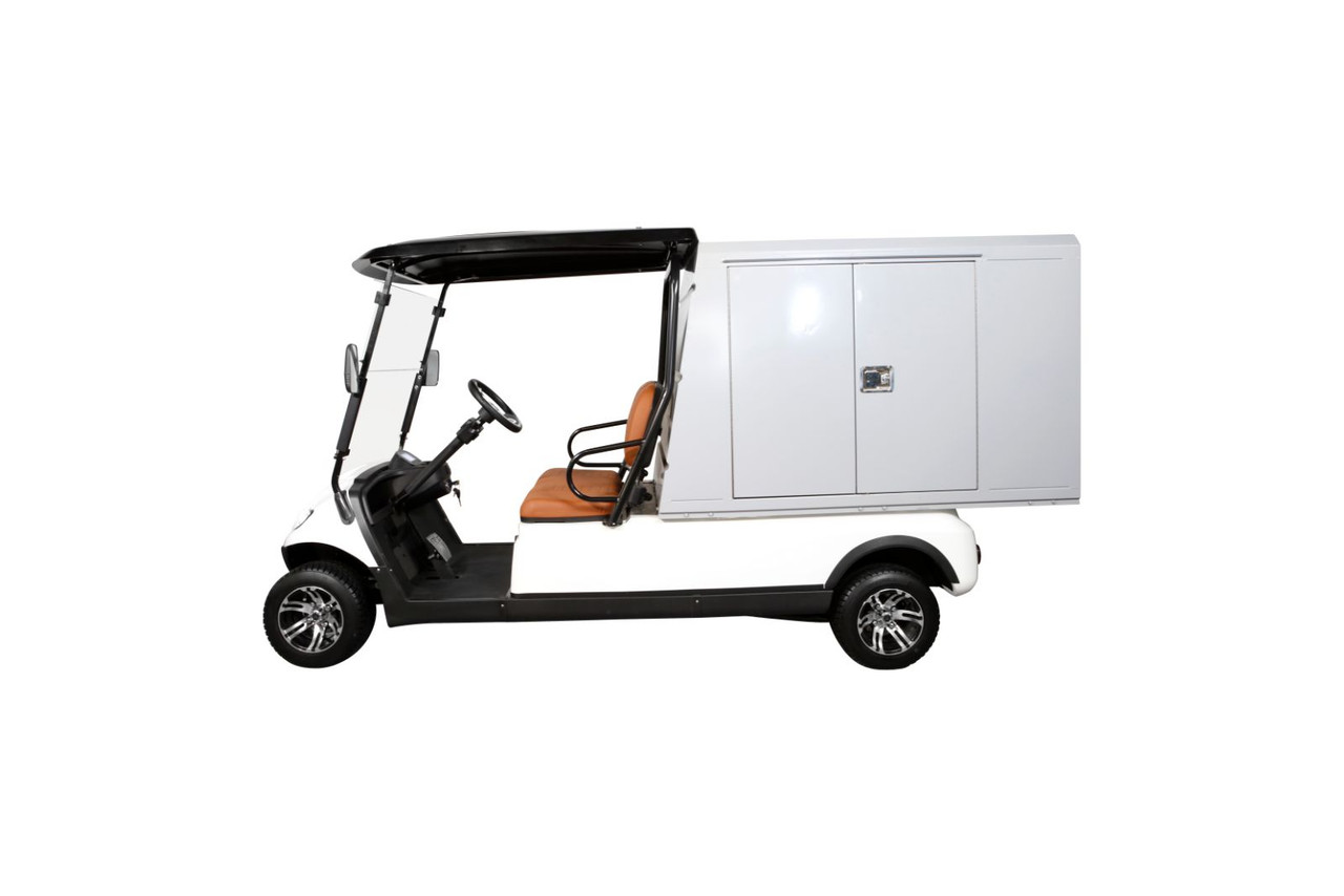 Cruise® Car C20V 2 Passenger Golf Cart W/4'x6'x4' Locking Van Box