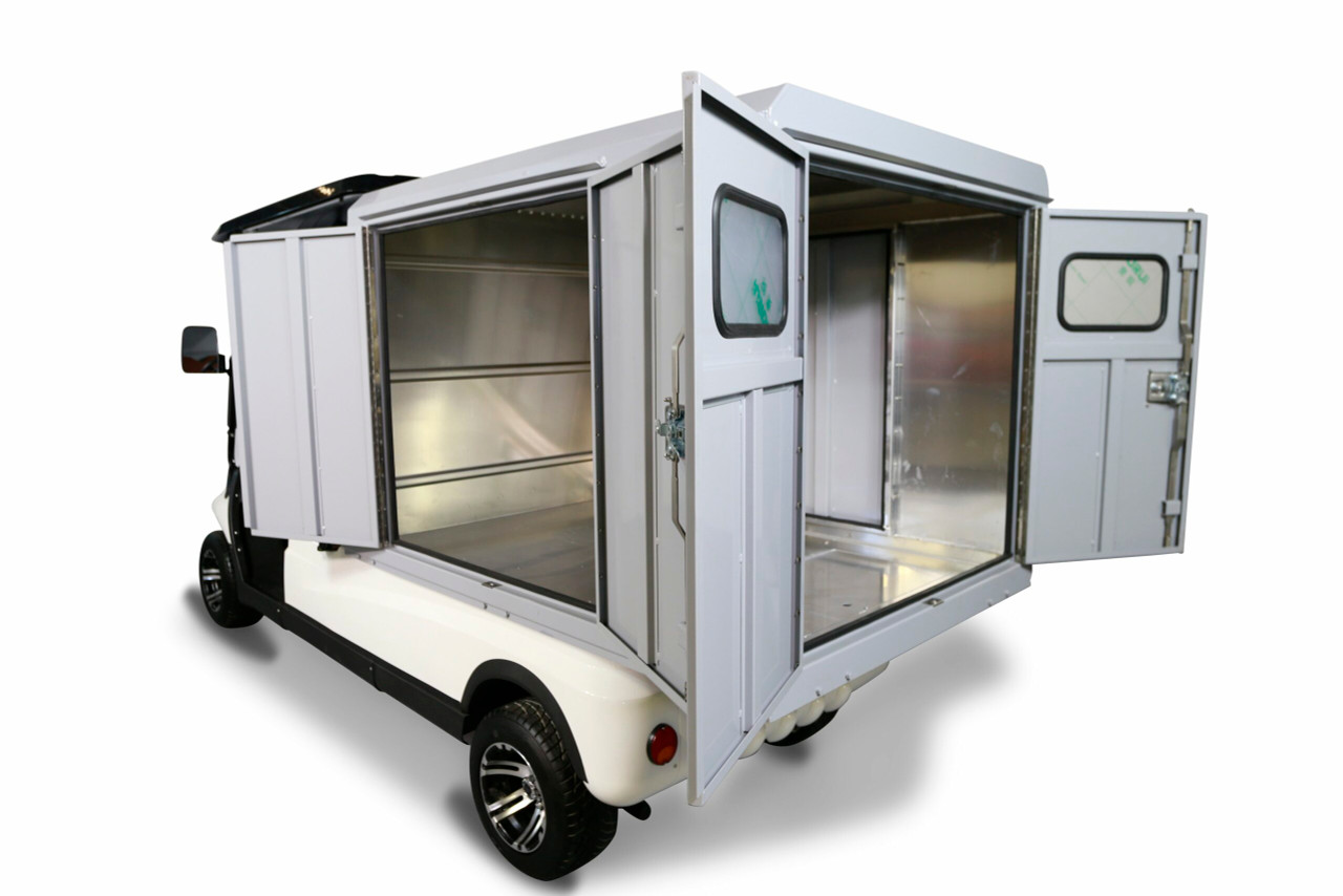 Cruise® Car C20VL 2 Passenger Lifted Golf Cart W/4'x6'x4' Locking Van Box