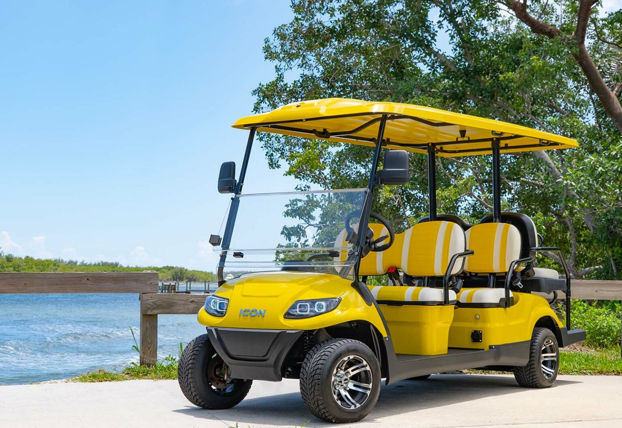 ICON i60 Six-Seater Golf Cart