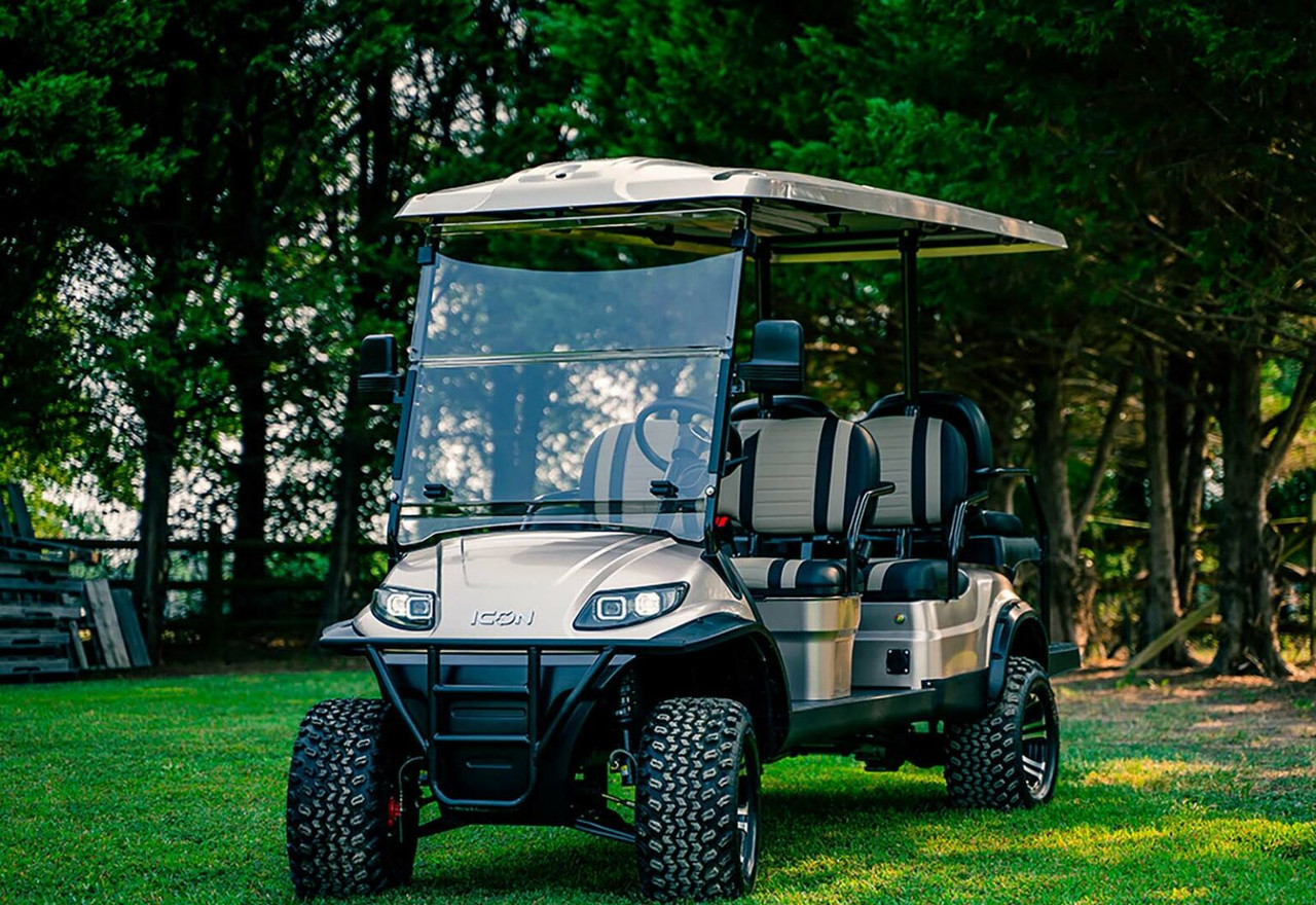ICON i60L Six-Seater Lifted Golf Cart