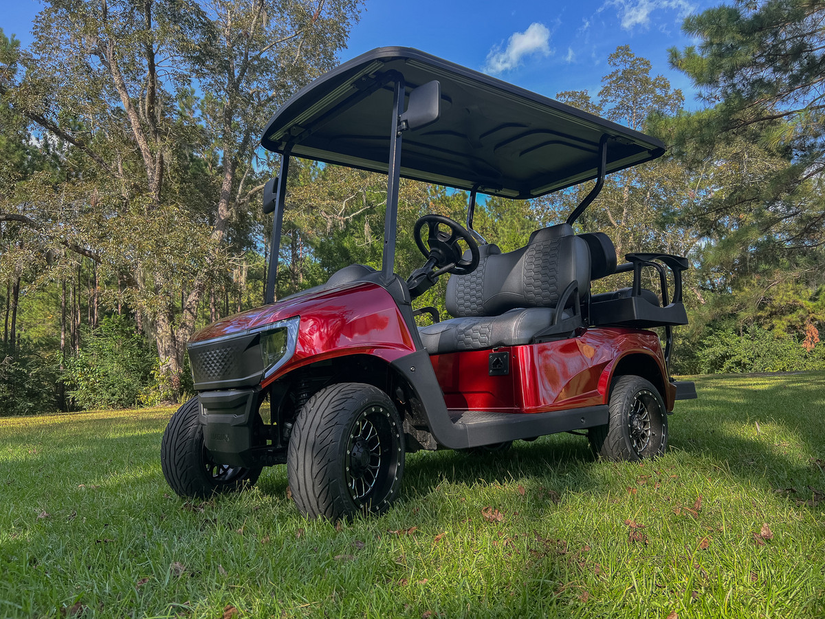 MadJax® Front Charcoal Trexx Colorado Seats for EZGO TXT/RXV/S4/L4 & MadJax XSeries Storm