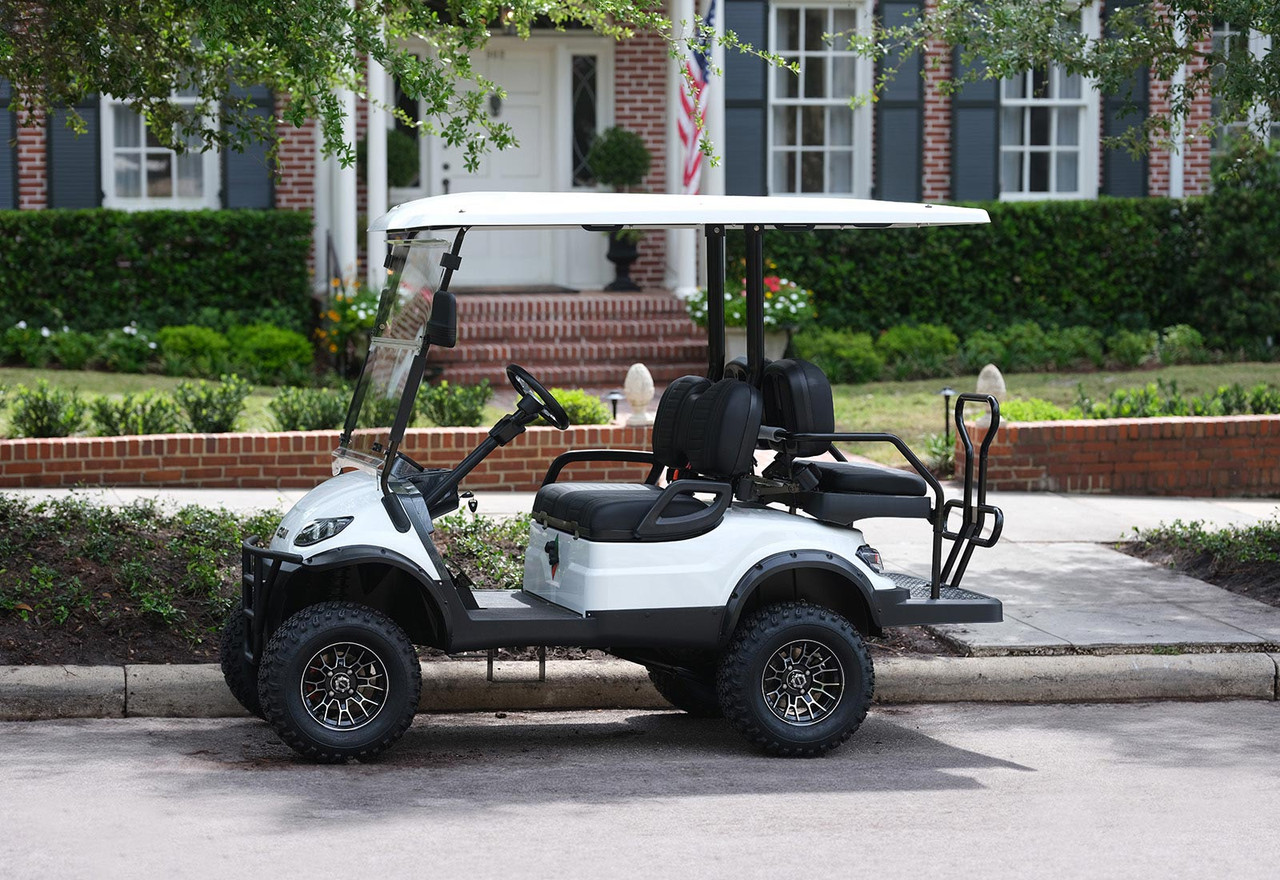 ICON Gas Four-Seater Lifted Golf Cart - Eastern Carts