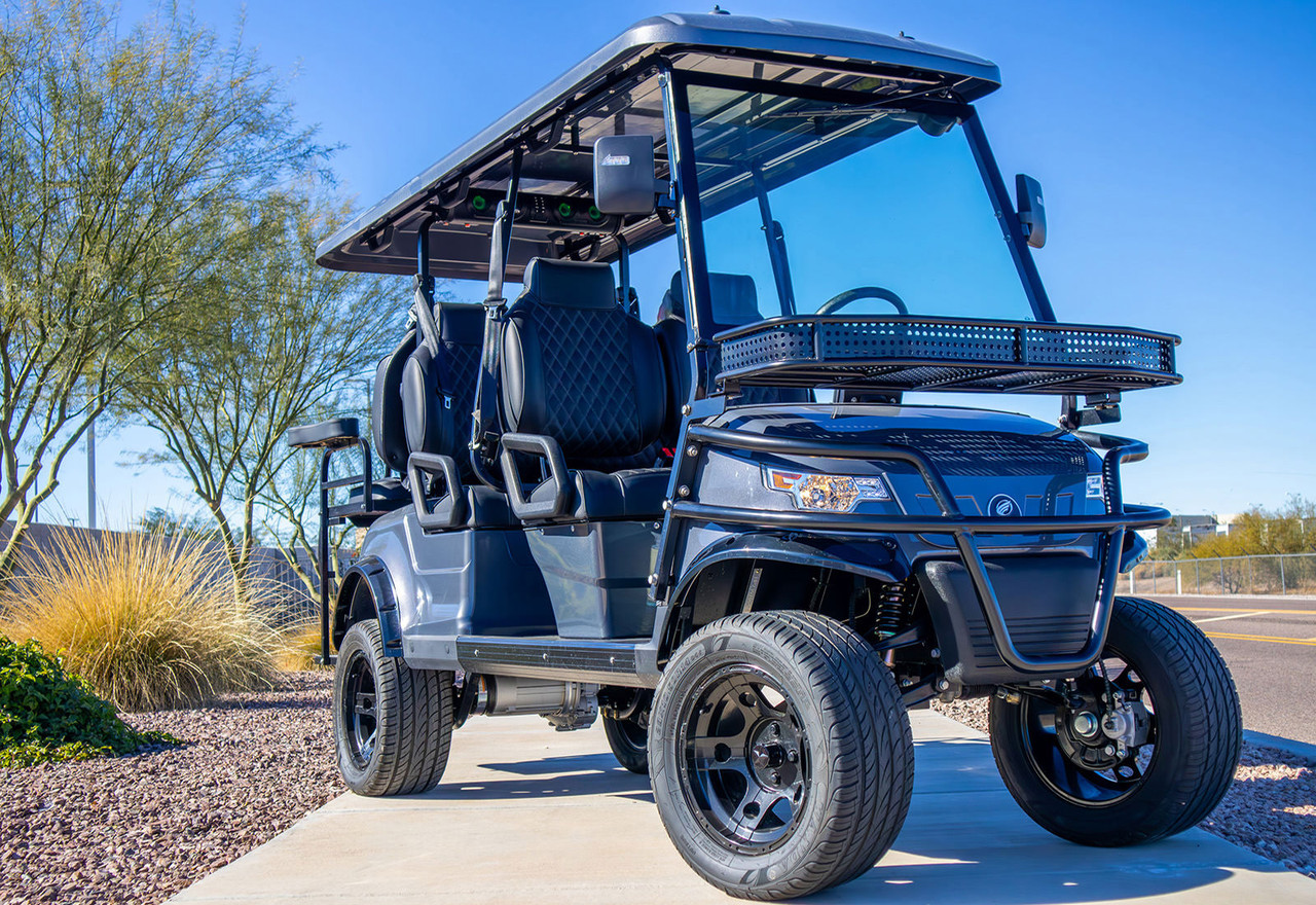 2025 EPIC E60L Six-Seater Lifted Golf Cart - Eastern Carts