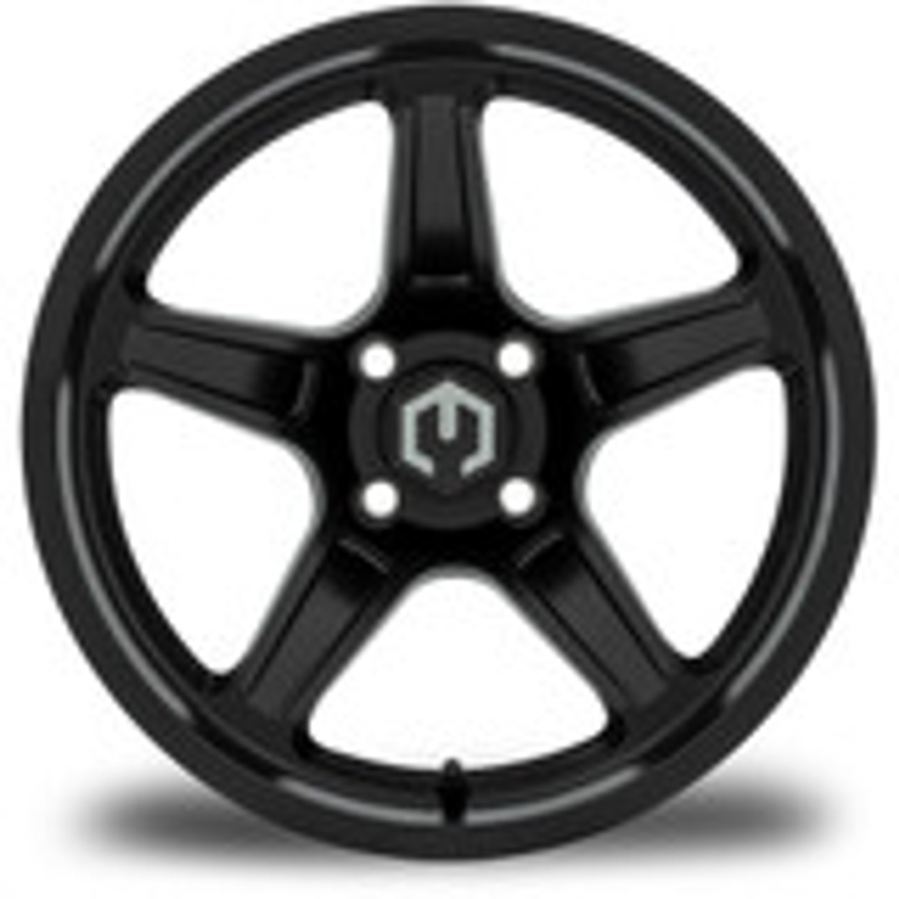 MODZ® Drift Matte Black 15" Golf Cart Wheel