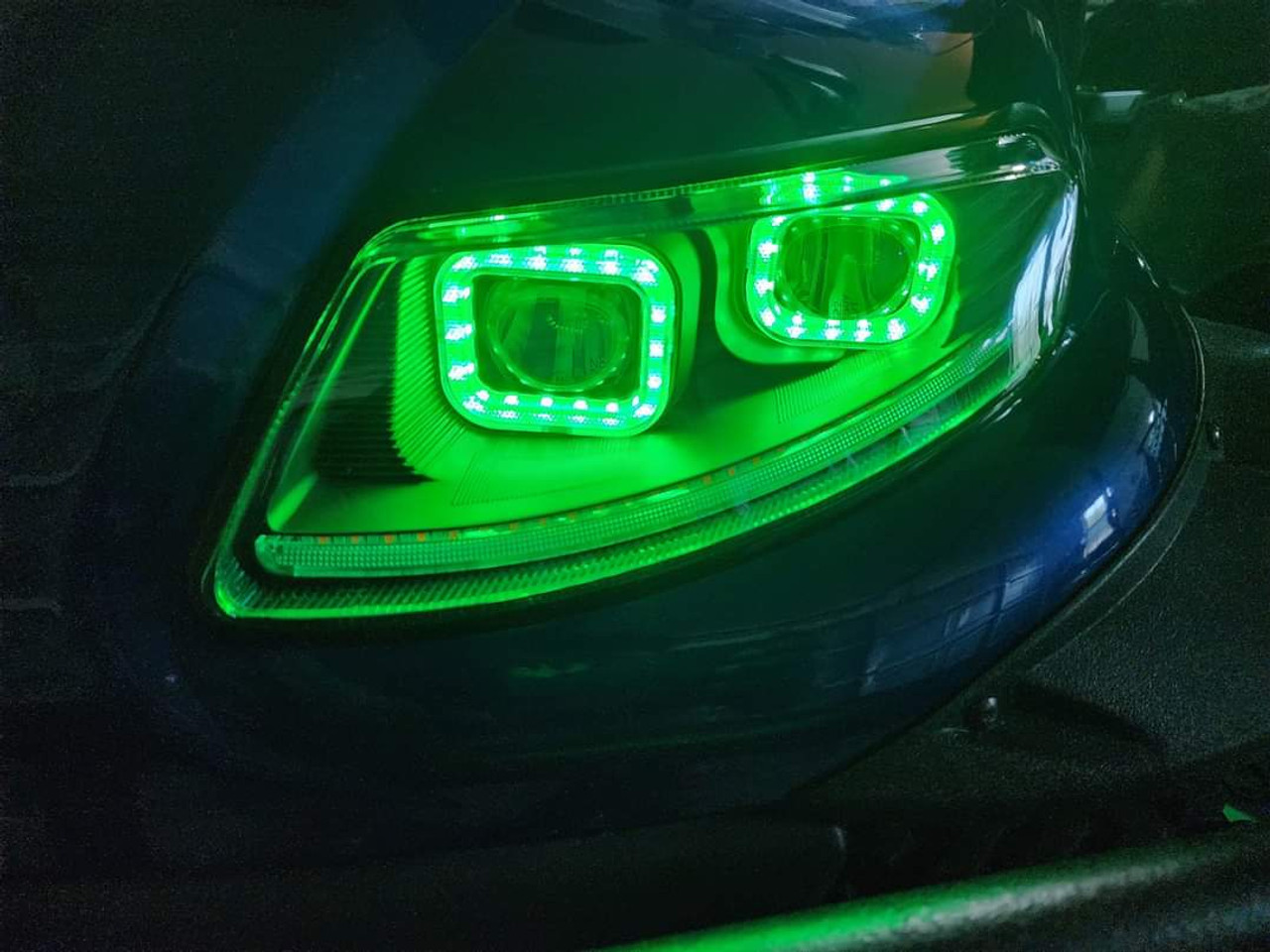 ICON EV Golf Cart Headlights With RGB Bluetooth Accent Lights