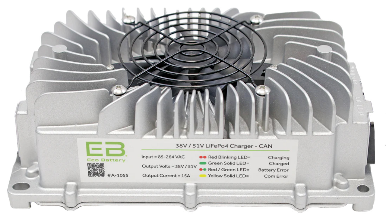 EB ECO BATTERY Lithium Conversion 51V 60AH Club Car DS Bundle