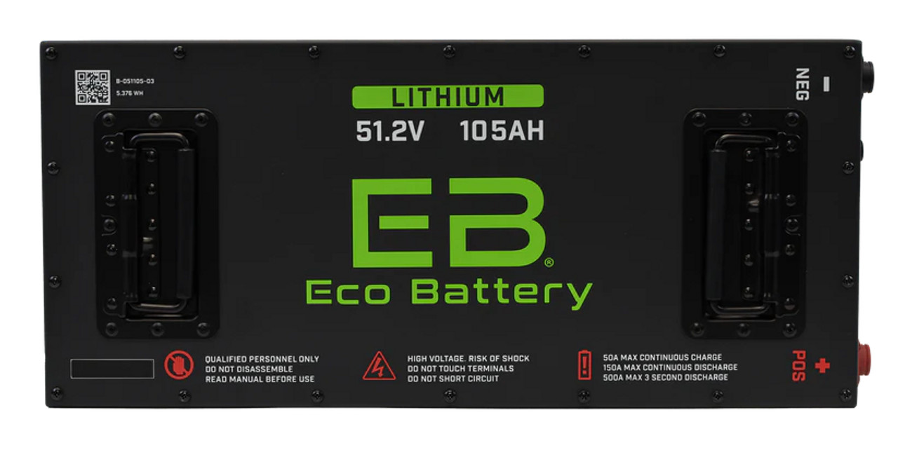 EB Eco Battery Lithium Conversion 51V 105Ah Skinny Battery Bundle / Venom EB Eco Battery Lithium Conversion 51V 105Ah Skinny Battery Bundle / Venom