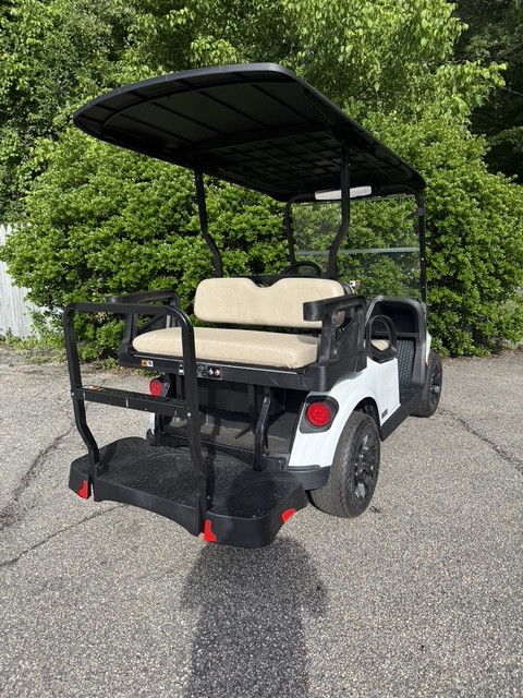 2026 RXV4 Elite White Touring S 4 Passenger Golf Cart Lithium Electric