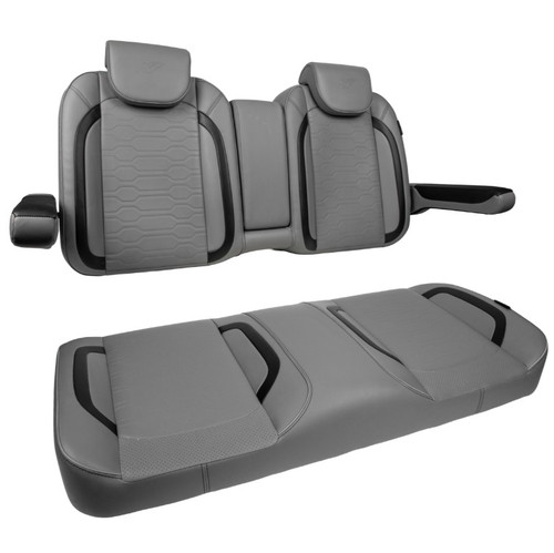 MadJax EZGO RXV/L4/S4/Valor Smoke Commander Front Seat Cushions