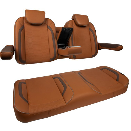 MadJax Club Car Precedent/Tempo/Onward Caramel Commander Front Seat Cushions