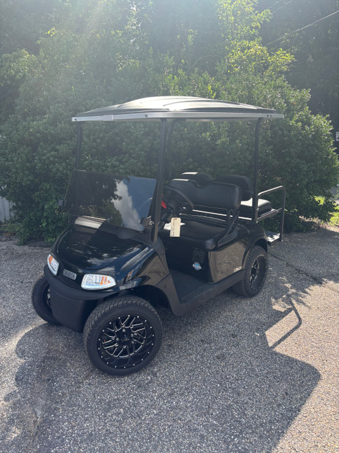 Factory Refurbished 2021 RXV Elite Black 4 Passenger Golf Cart Lithium Electric