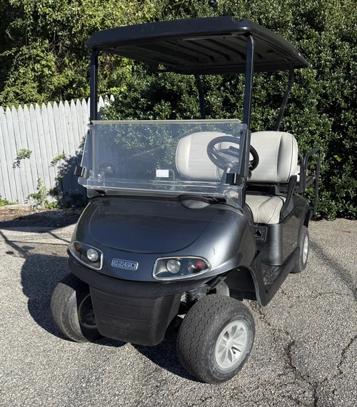 2022 RXV Elite  Charcoal 4 Passenger Golf Cart Lithium Electric