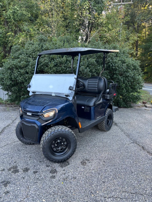 2027 Liberty 4 Elite Blue Summit X 4 Passenger Golf Cart Lithium Electric