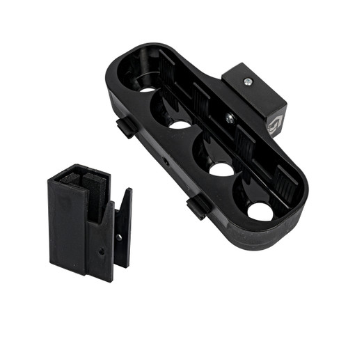 GTW® BaseClamp Mounting Clamp with Ball and Tee Holder (0.75 Inch)