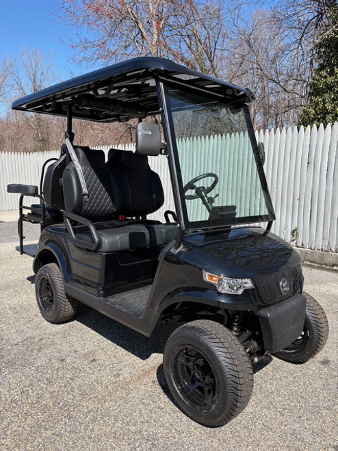 2025 Epic EV E40 Black LSV Lithium 4 Passenger Golf Cart