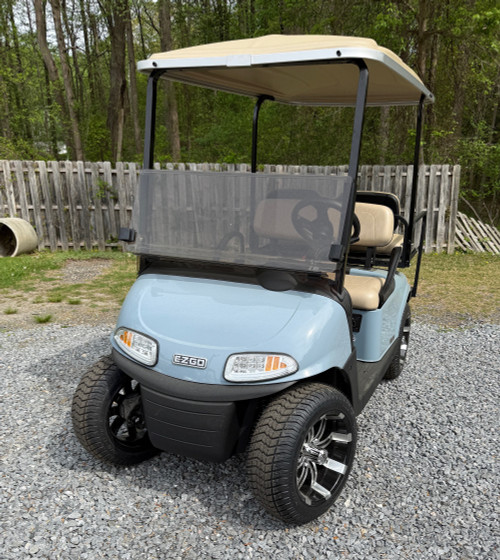 Factory Refurbished 2020 RXV Elite Ocean 4 Passenger Golf Cart Lithium Electric