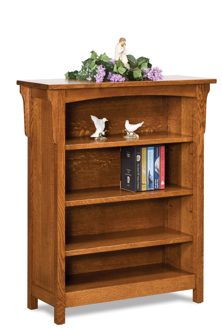 Bridger Mission 3 Shelf Bookcase