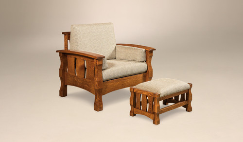 Balboa Chair - shown with Balboa Footstool