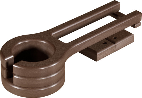 Chestnut Brown Slide-Out Cup Holder