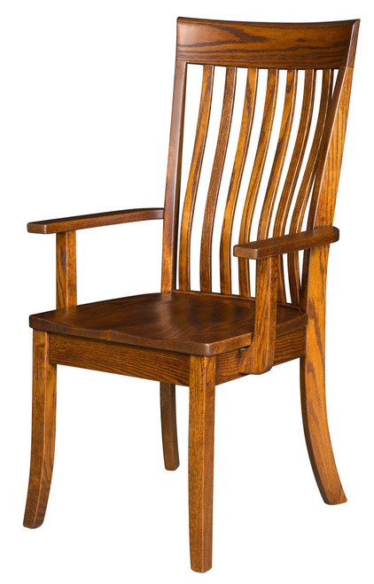 Baytown Arm Chair - shown in Oak OCS 111 Boston Stain