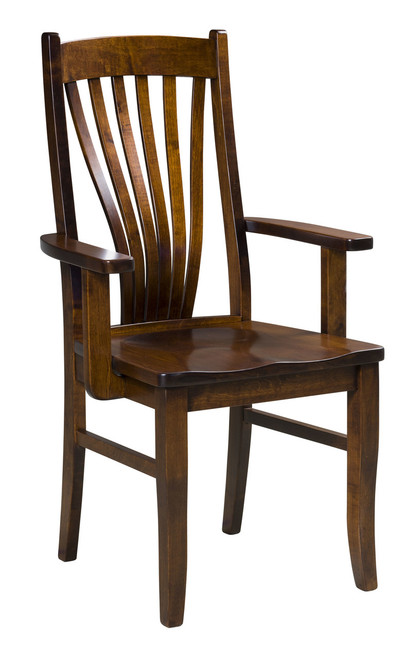 Concord II Arm Chair - shown in Brown Maple with OCS 117 Asbury Stain