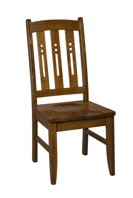 Jamestown Side Chair - shown in Quarter Sawn Oak with OCS 113 Michael's Stain 