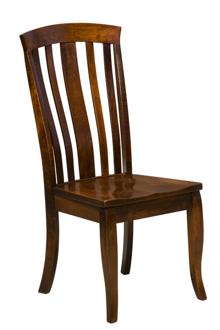 Saratoga Side Chair - shown in Brown Maple with OCS 117 Asbury Stain 