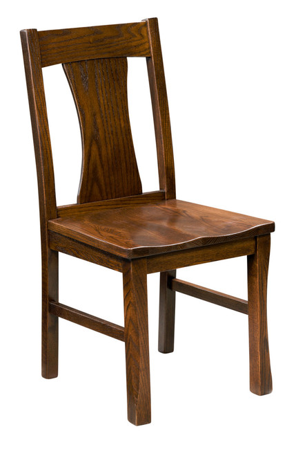 Sheridan Side Chair - shown in Oak with OCS 226 Coffee Stain