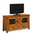 Modesto Tall Media Stand - shown with the Mullion Door Option