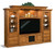 Hoosier Heritage 6-Piece Wall Unit Entertainment Center 