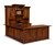 Victorian U Desk with Hutch