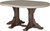 Weatherwood & Chestnut Brown 4'x6' Oval Table counter height 