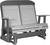 Dove Gray & Slate 4' Classic Glider 