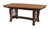 Cambria Table - shown in Maple: top in Golden Walnut, base in Onyx
