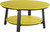 Yellow & Black Conversation Table