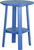Blue 28" Deluxe End Table